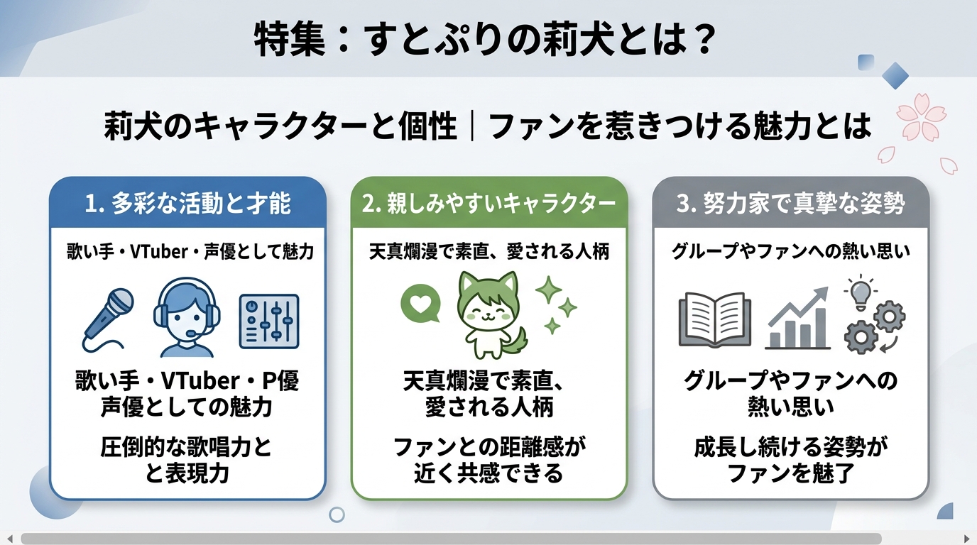 莉犬のキャラクターと個性|ファンを惹きつける魅力とは