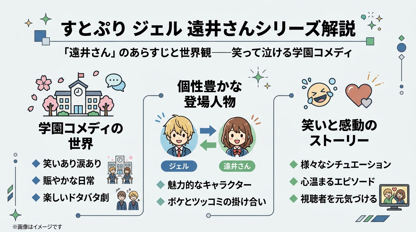 「遠井さん」のあらすじと世界観——笑って泣ける学園コメディ