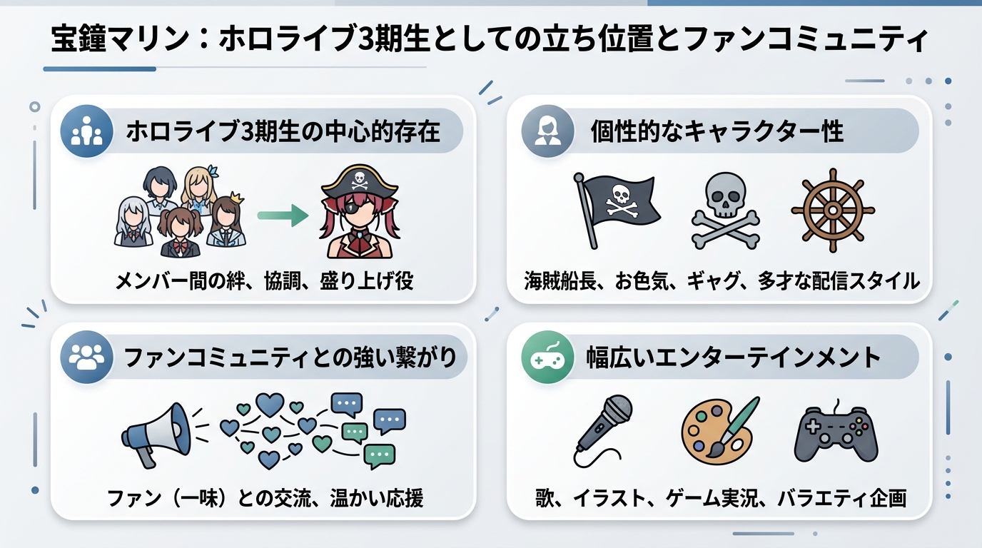 ホロライブ3期生としての立ち位置とファンコミュニティ