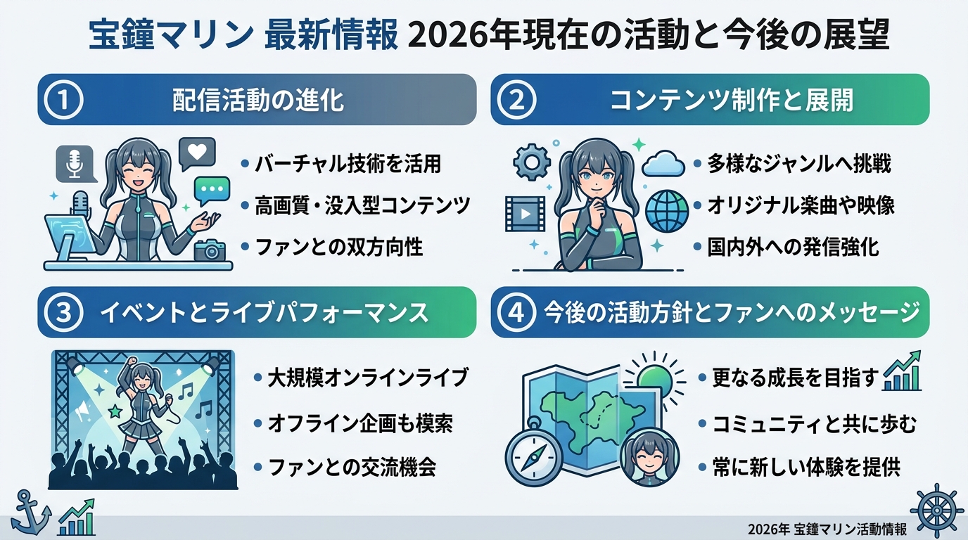 2026年現在の宝鐘マリン——今後の活動を追いかけるための基本情報