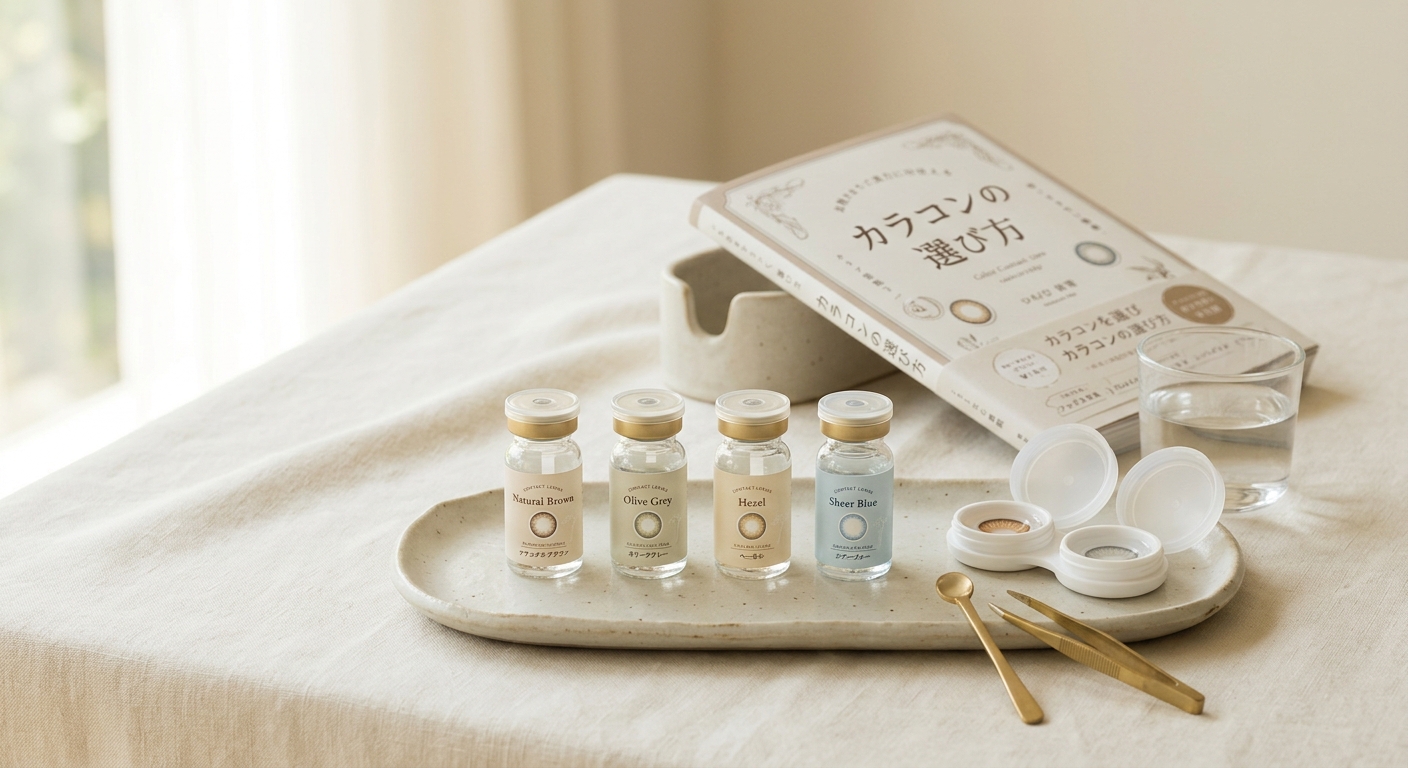 カラコンの選び方【2026年版】失敗しないためのサイズ・カラー・安全な使い方を徹底解説