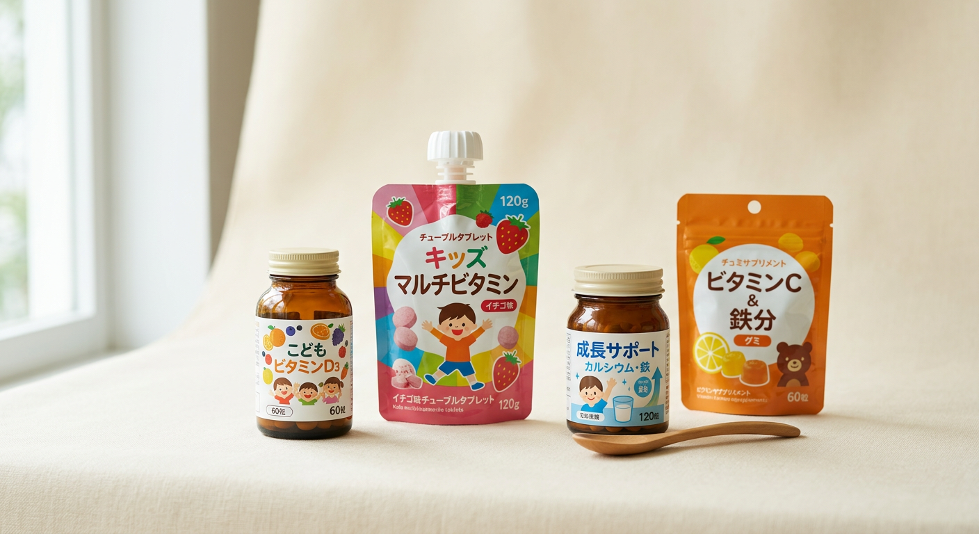 【2026年最新】子供用サプリおすすめ選び方完全ガイド｜管理栄養士監修・成分・形状・安全性で徹底比較